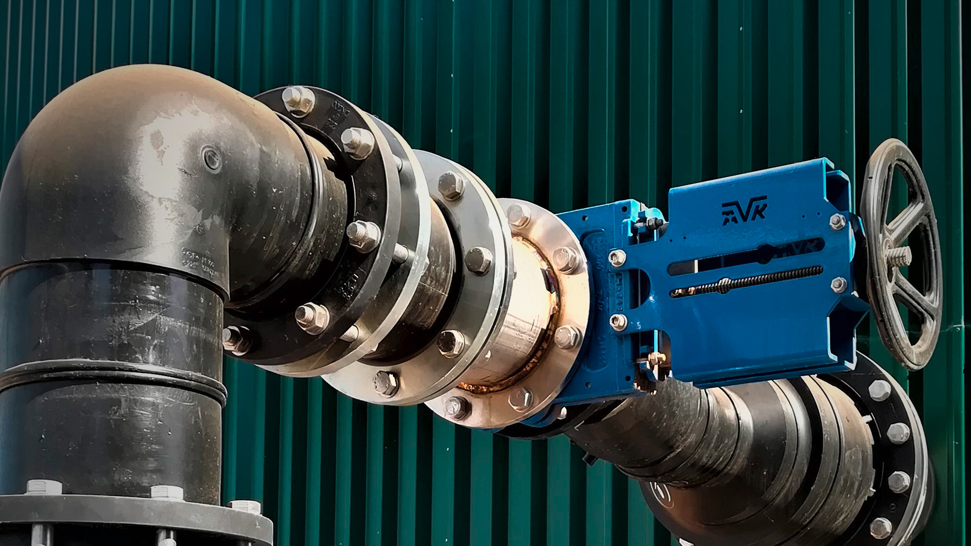 Biogas plant in southern Europe with AVK valve