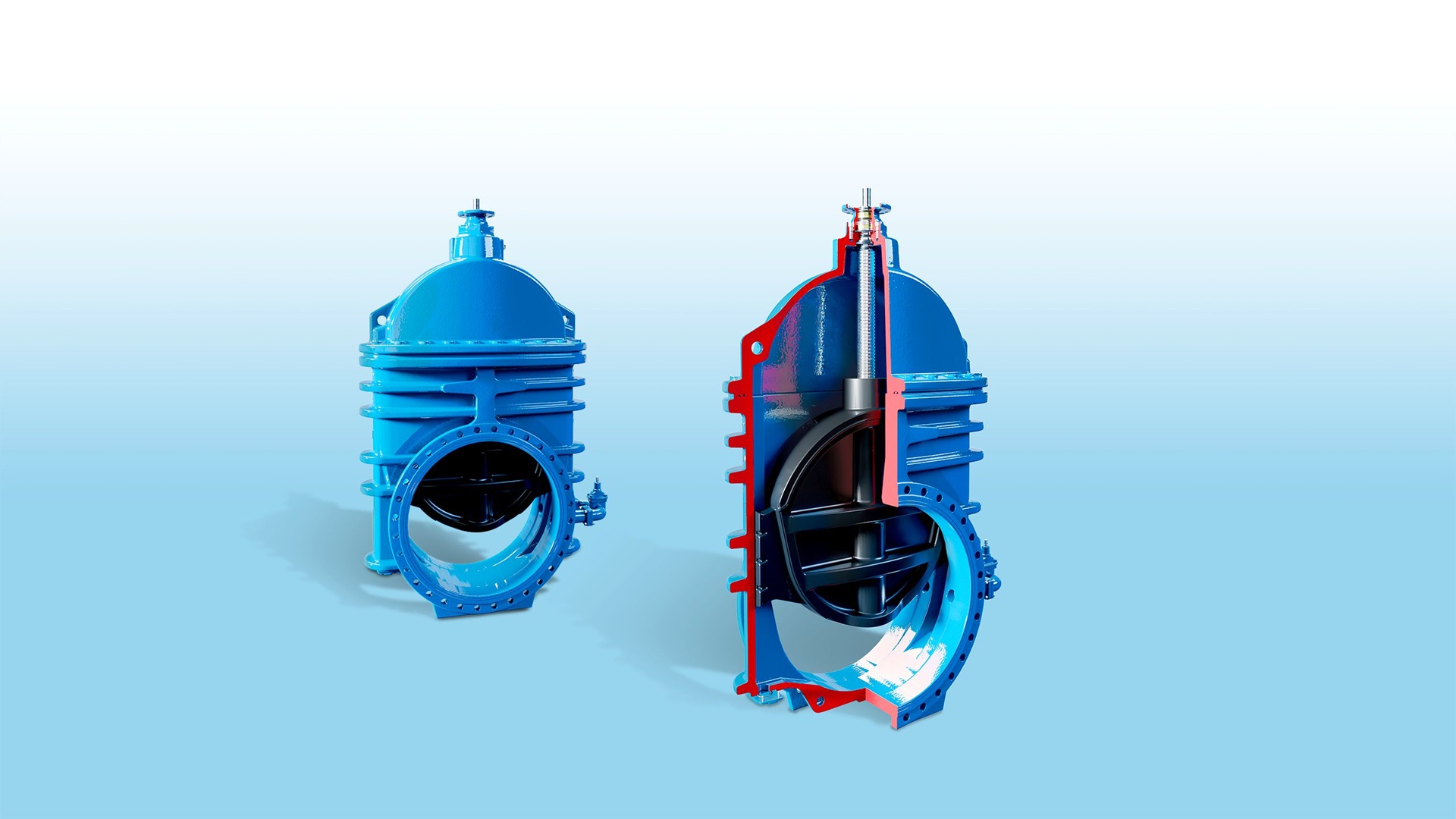 We have added DN1200 to our wide range of resilient seated flanged gate valves with face-to-face dimension