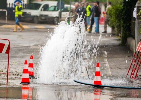 Pipe burst