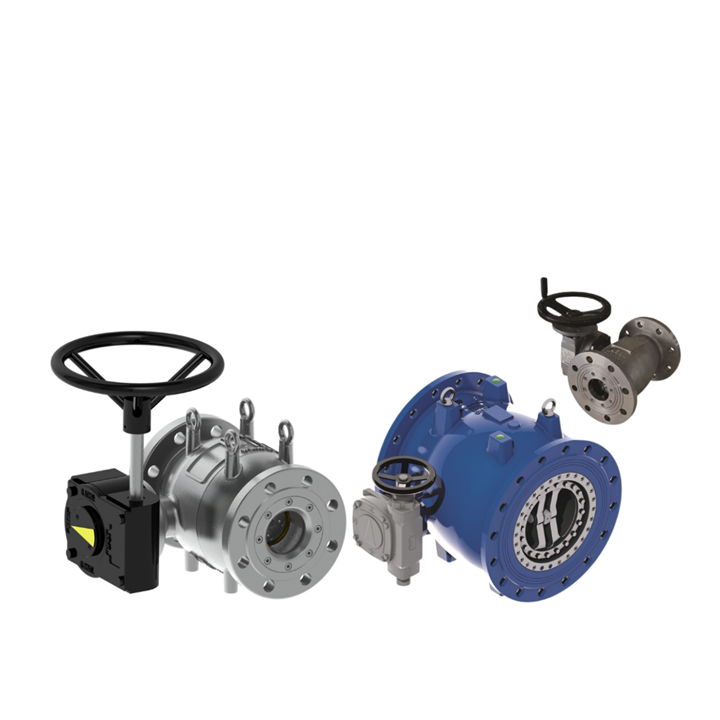 Dams and reservoir plunger valves
